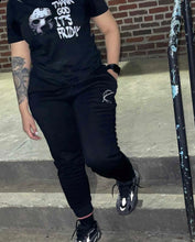 Load image into Gallery viewer, WOOL LINED SWEATPANTS - KO - BLACK
