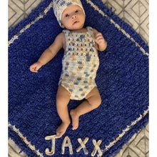 Cargar imagen en el visor de la galería, BABY GIRL | BABY BOY | RECEIVING BLANKET | HAT | ONESIE | SET

