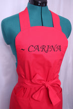 Load image into Gallery viewer, PERSONALIZED EMBROIDERED APRONS

