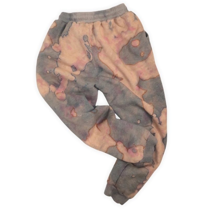 WOOL LINED TIE DYE SWEATPANTS - CASTILLO JUP GAL