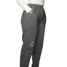 Load image into Gallery viewer, WOOL LINED TIE DYE SWEATPANTS - LOVE &amp; PEACE
