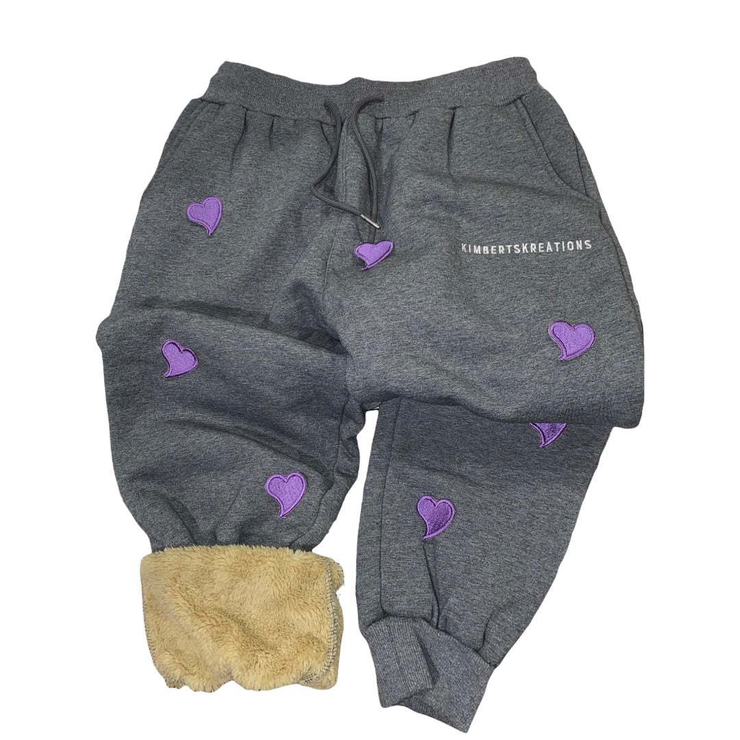SWEATPANTS - AMOR MIO IN SPACE GREY