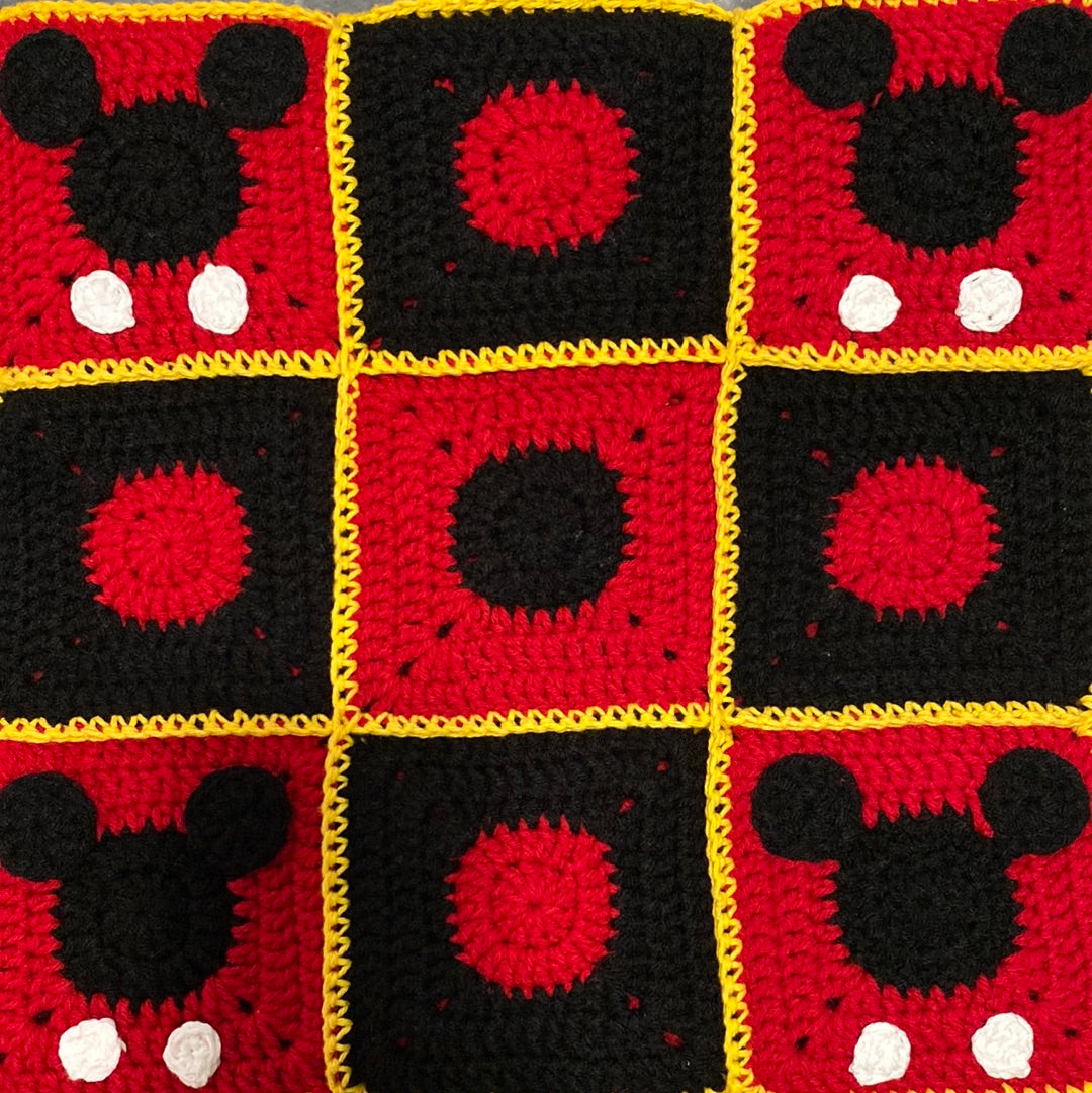 Mickey Mouse Themed Baby Blanket