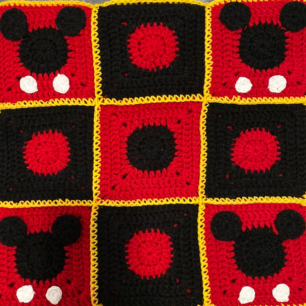 Mickey Mouse Themed Baby Blanket