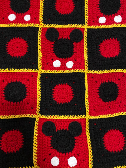 Mickey Mouse Themed Baby Blanket