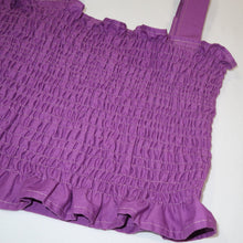 Load image into Gallery viewer, SHIRRED FLOUNCE BOHO TOP
